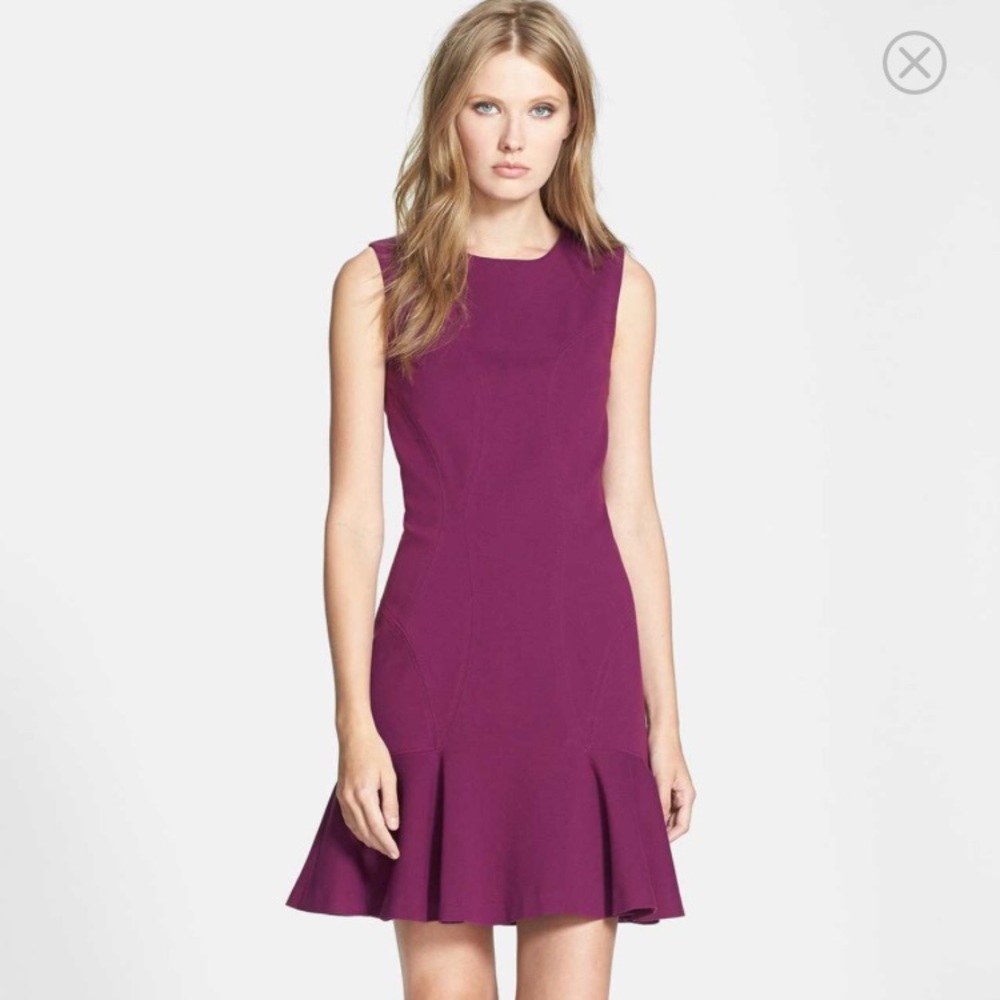 DVF Dress - Size 6 - Purple Amethyst